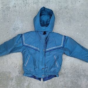 Vtg Big Chill Kids Hooded Jacket L(14-16)
